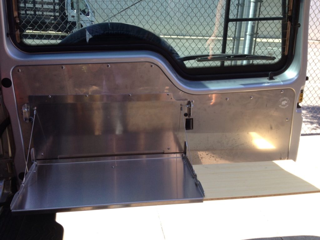 Stainless Steel Rear Cargo Door