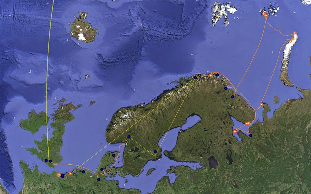 Leg 1: Europe and the White Sea