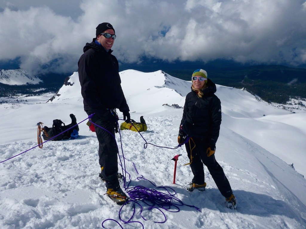 Mt Shasta with Friends